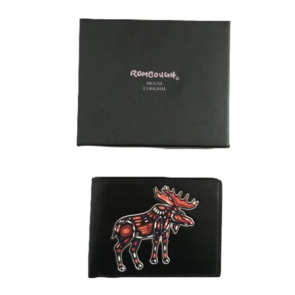 Native Style Rombough Moose Mens Wallet BRAND NEW - Picture 1 of 13